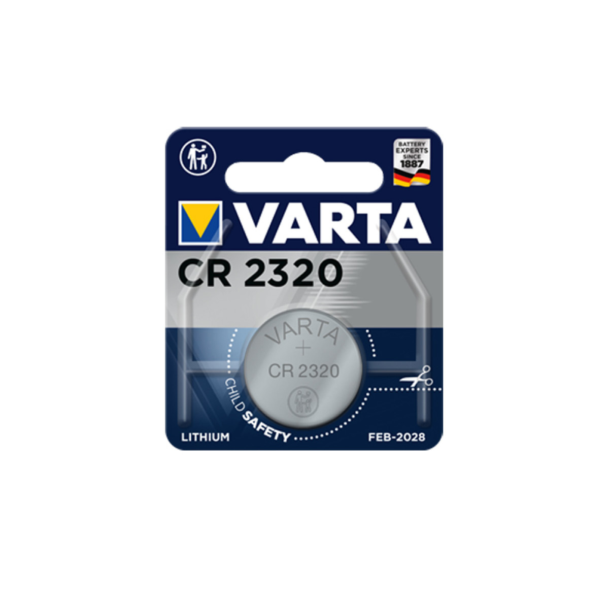 Varta Electronics CR 2320 Knopfzelle