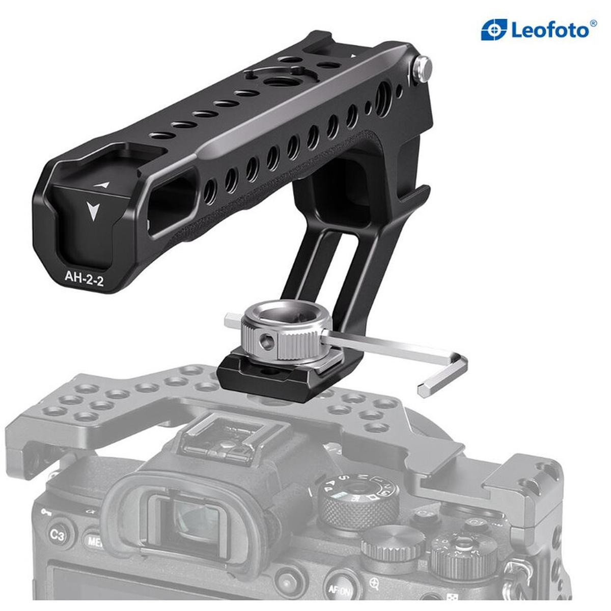 Leofoto Camera Cage Handgriff mit ARRI-Anschluss AH-2-2