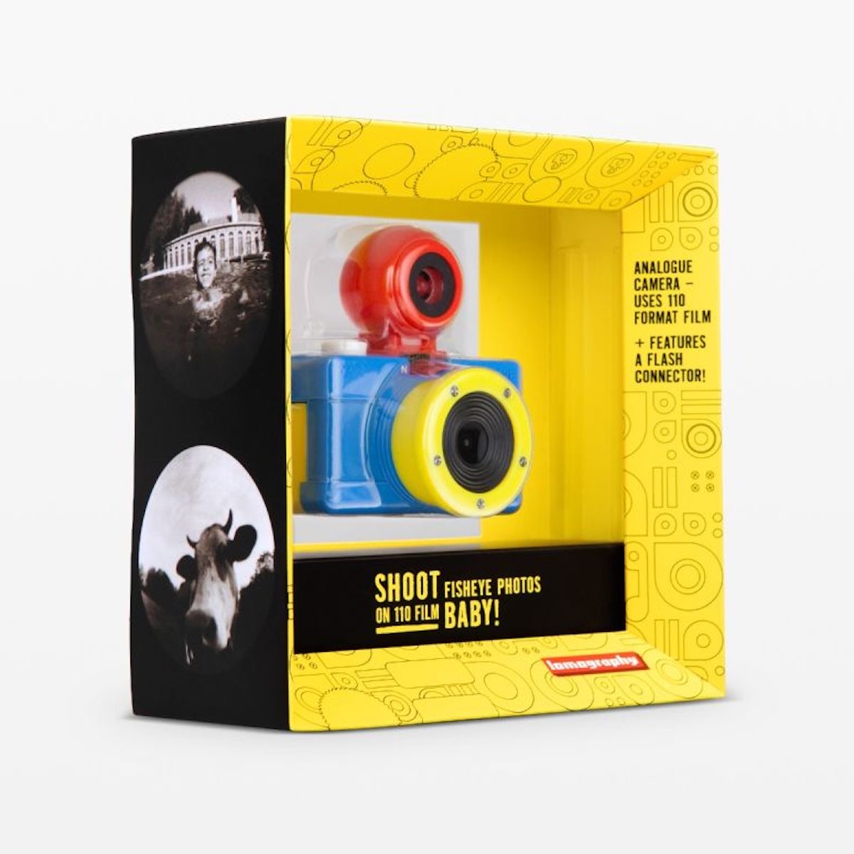 Lomography Fisheye Baby 110 Bauhaus Edition 