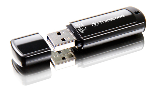 Transcend JetFlash 350 32 GB USB-Stick schwarz