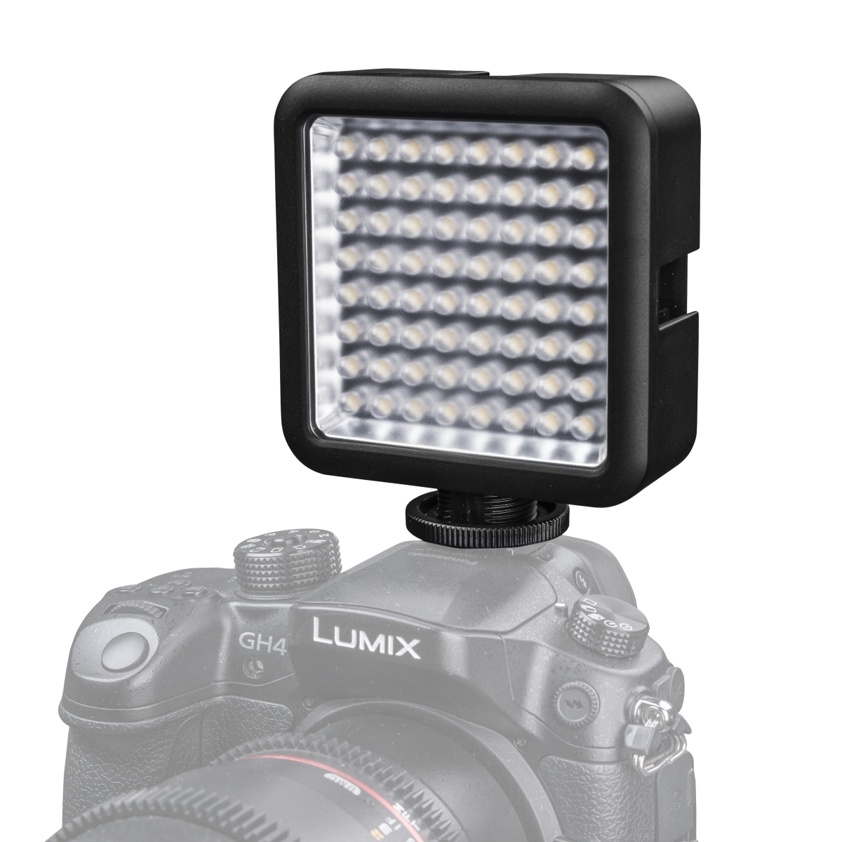 Walimex pro LED Foto Video Leuchte 64 LED dimmbar