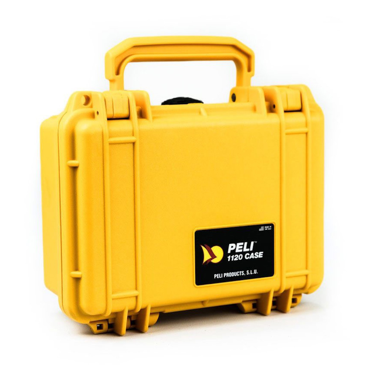 Peli Case 1120 mit Schaumstoff gelb