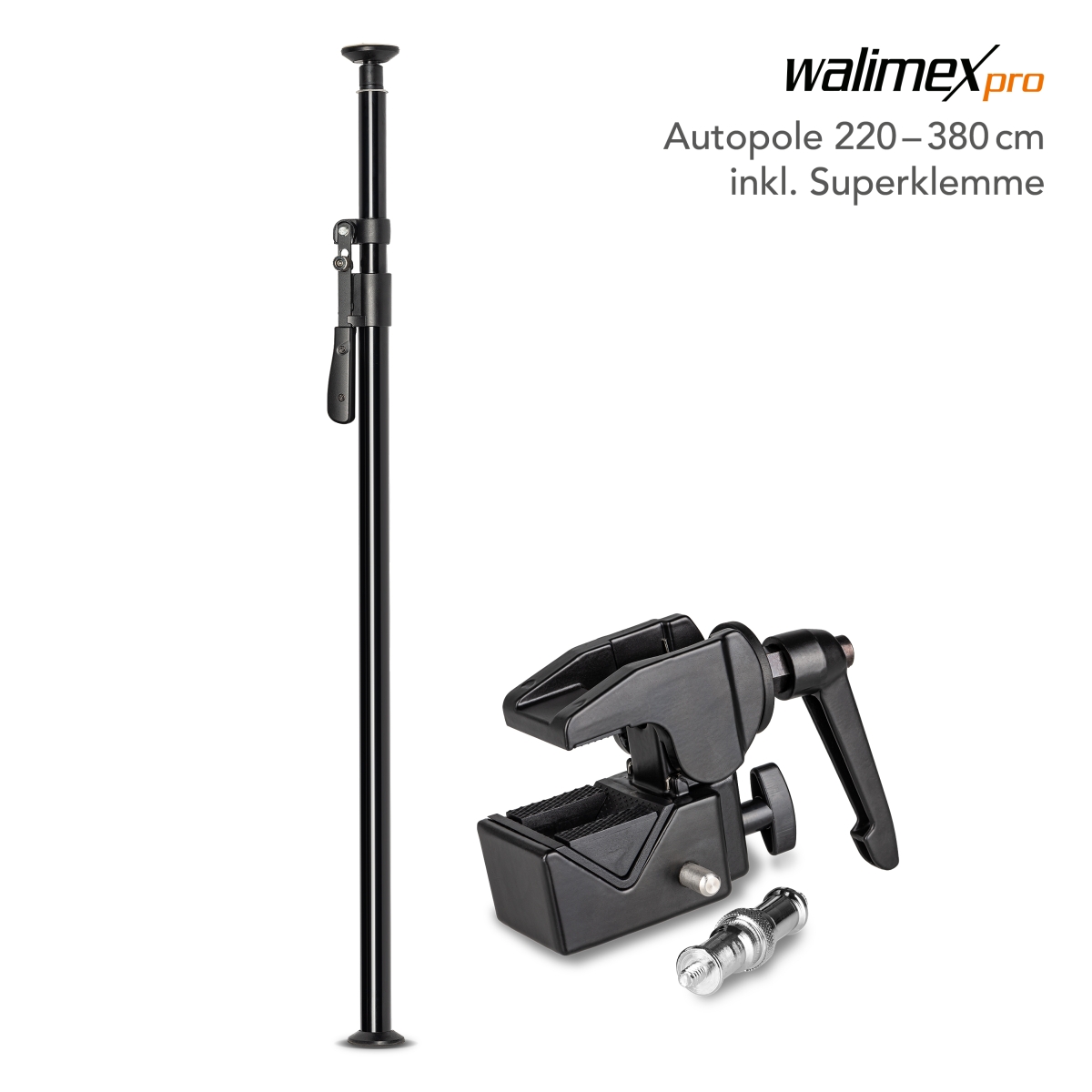 Walimex pro Autopole 220-380 cm inkl. Superklemme