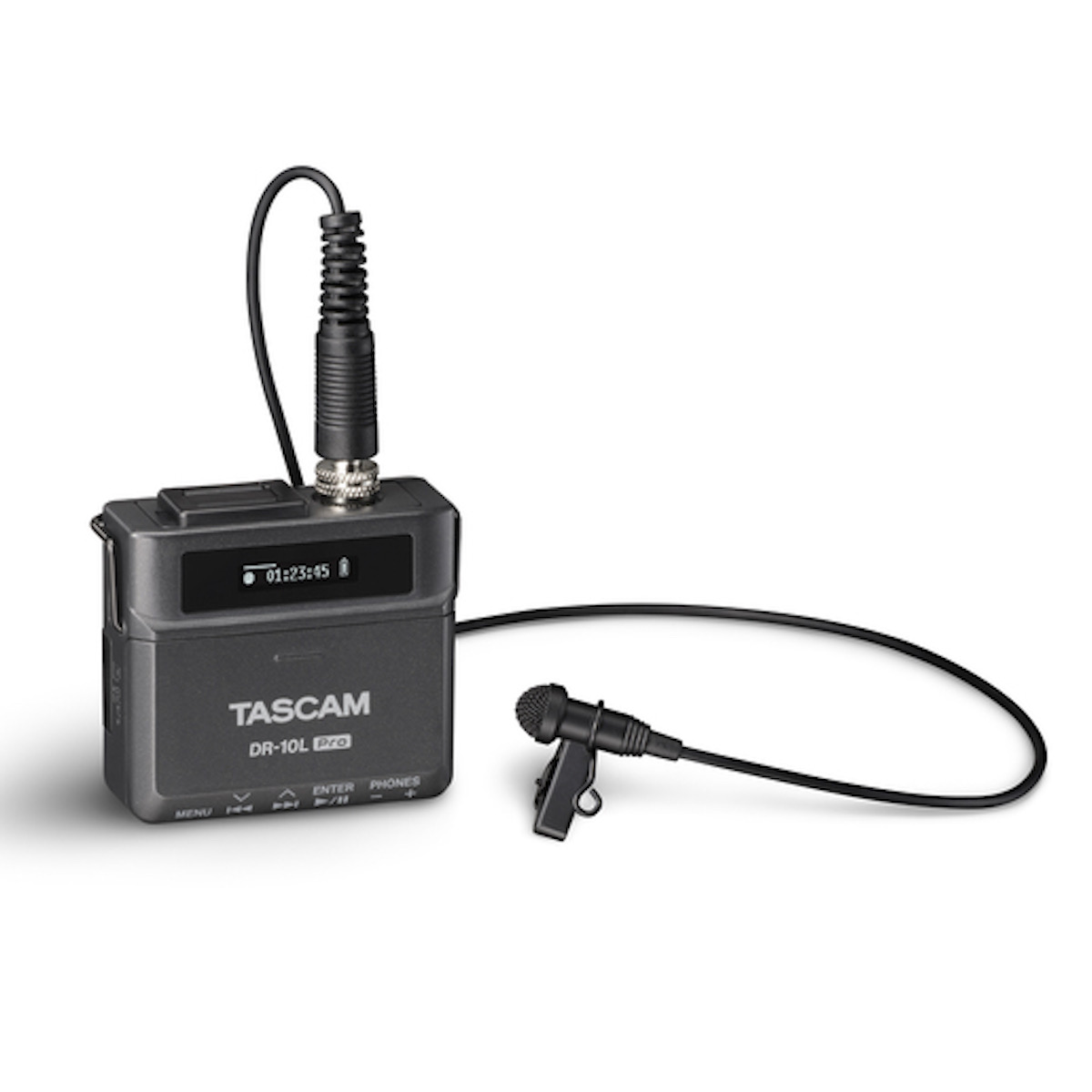 Tascam DR-10L Pro 32-Bit-Float Audio- Recorder mit Mikrofon