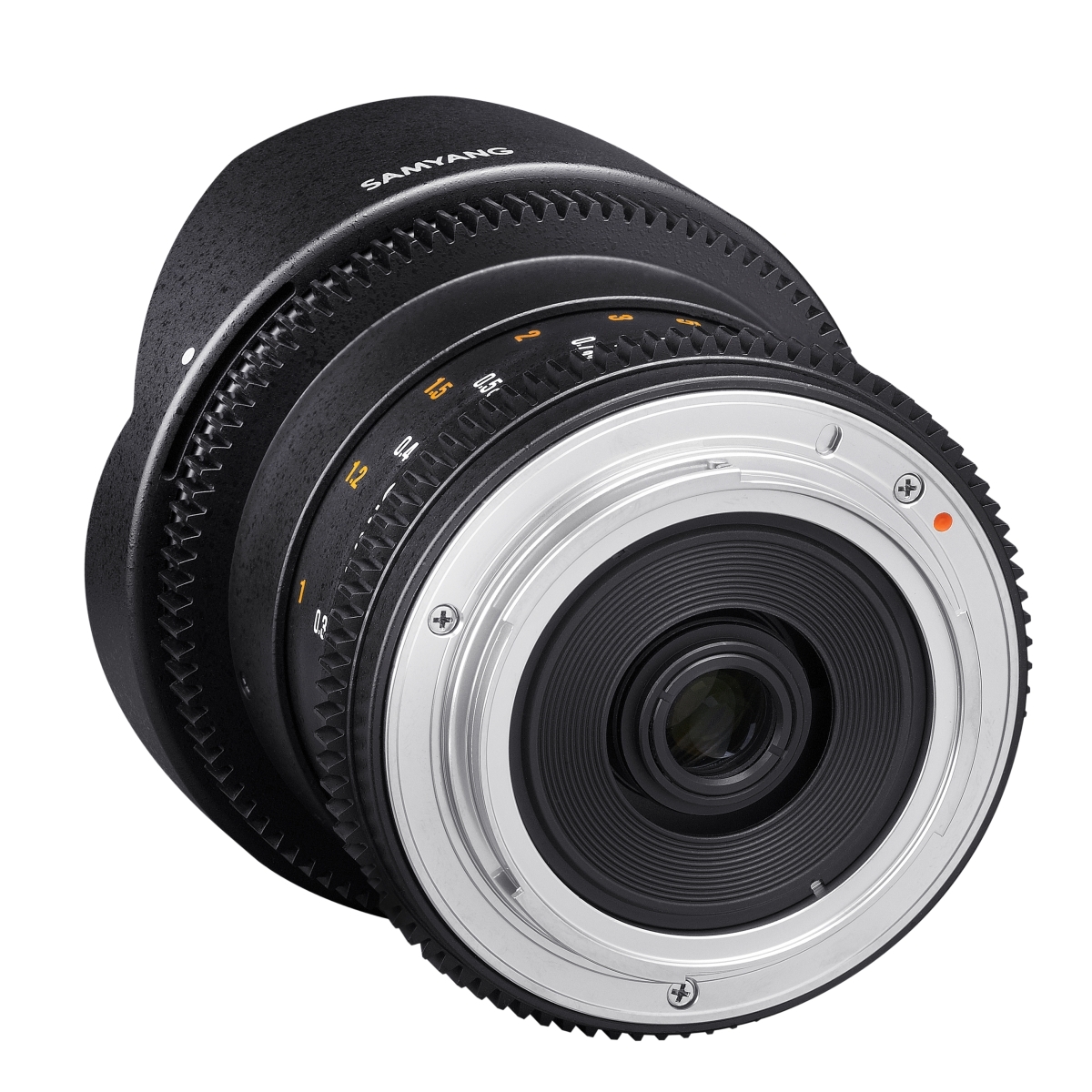 Samyang MF 8 mm 1:3,8 Fisheye II Video für Nikon DX