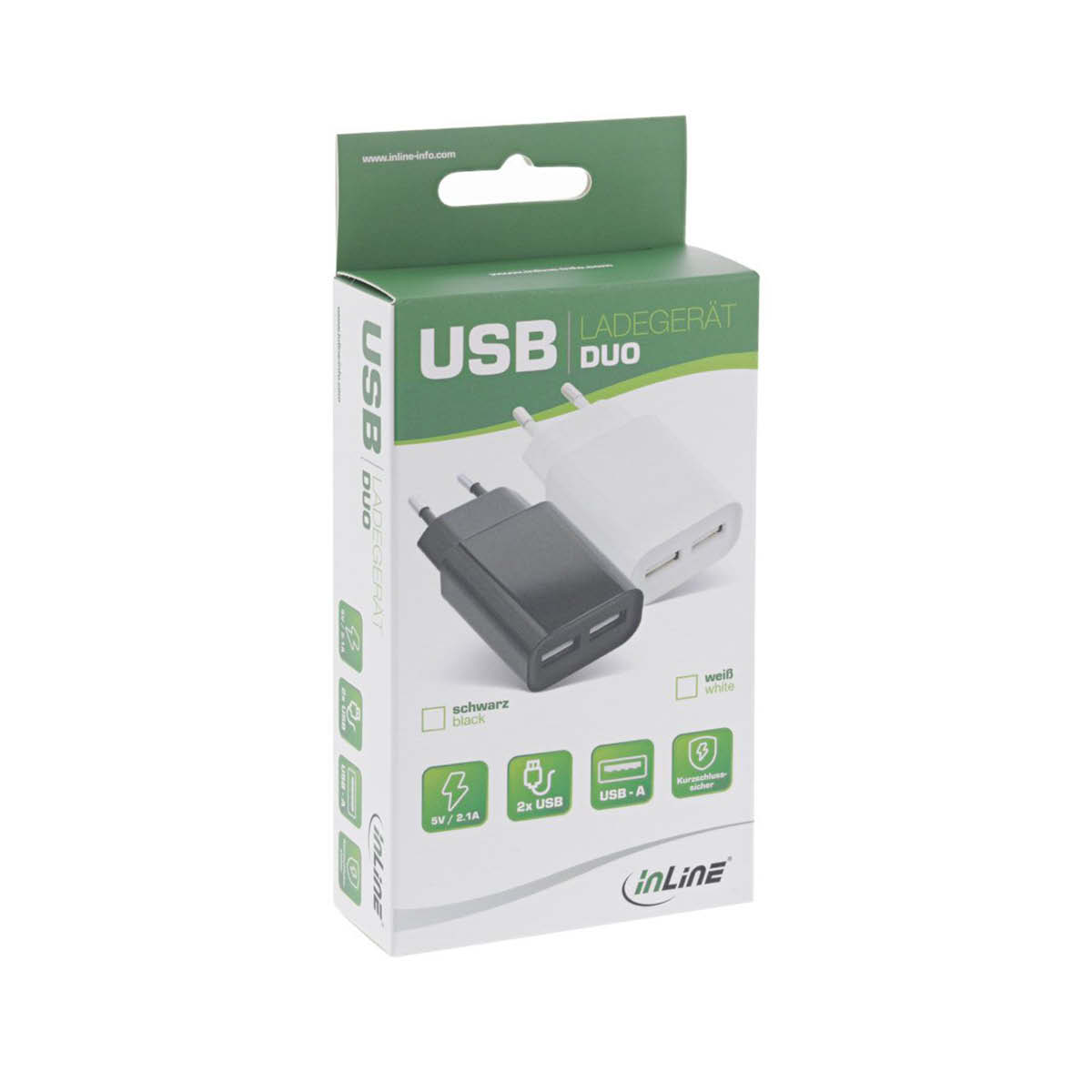 InLine USB Duolader 5V