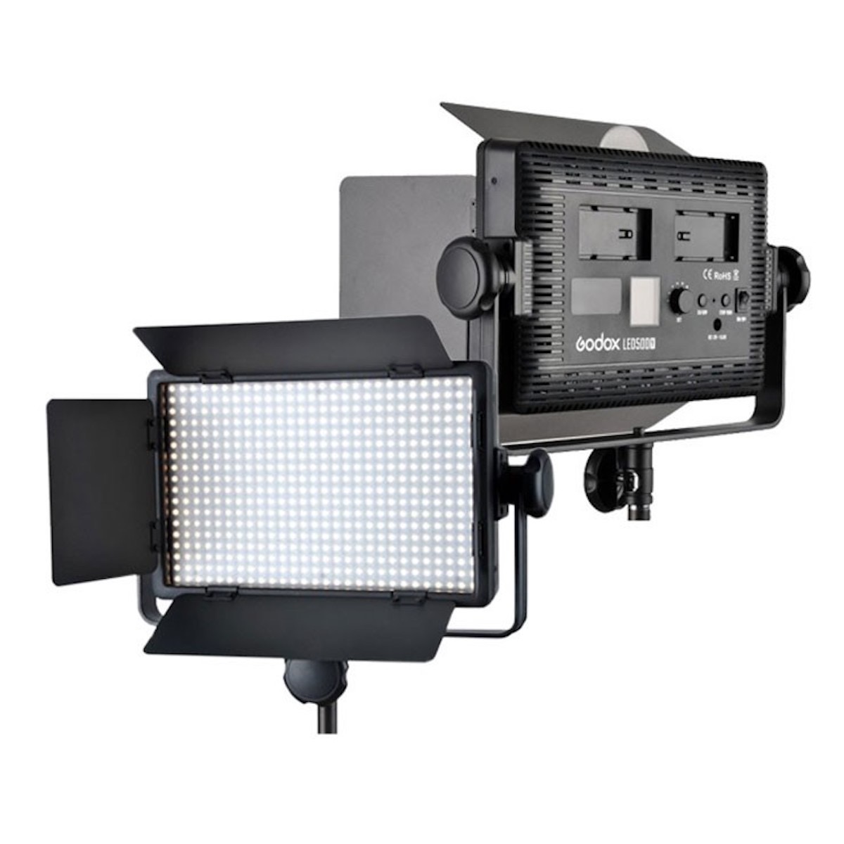 Godox LED 500Y mit Flügeltor 