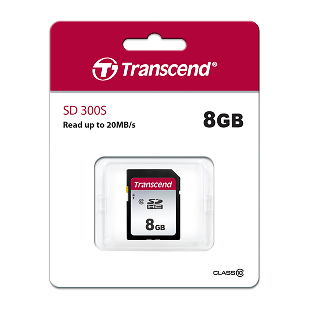 Transcend 8 GB SDHC-Karte 300S UHS-1 20/10MB/s