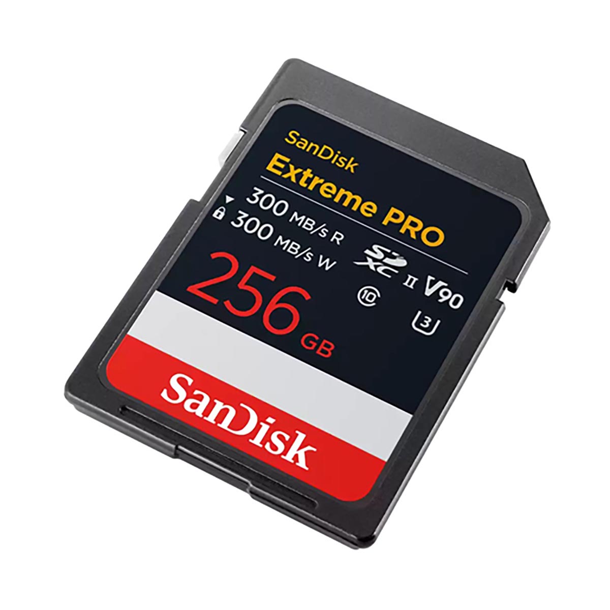 SanDisk 256 GB SDXC Extreme Pro 300MB/s (Schreiben/Lesen) V90 UHS-II