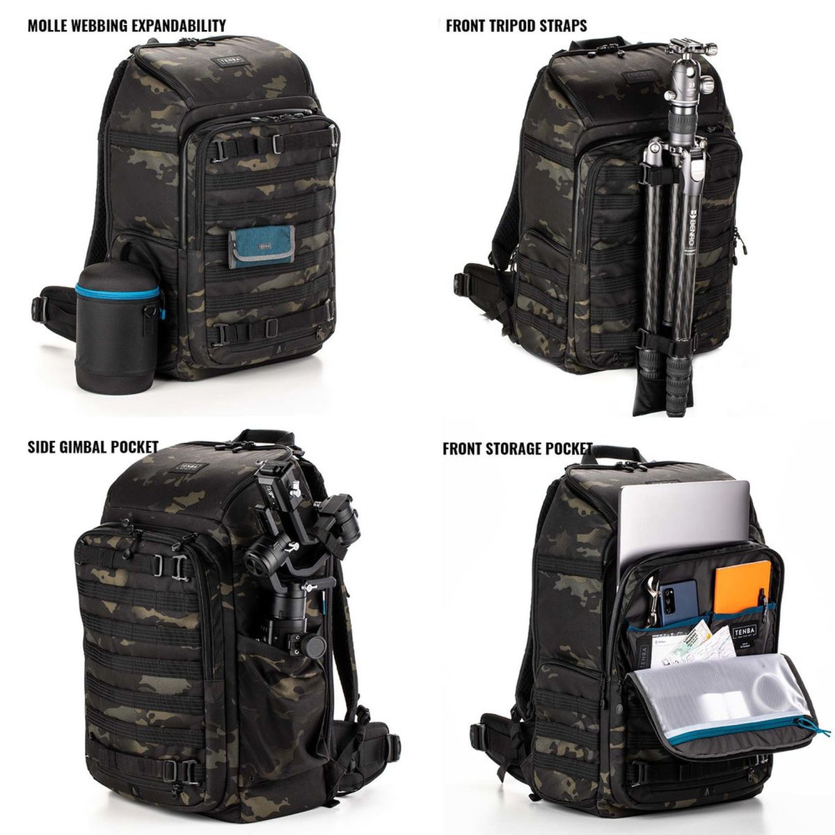 Tenba Axis V2 32L Rucksack Multicam Black