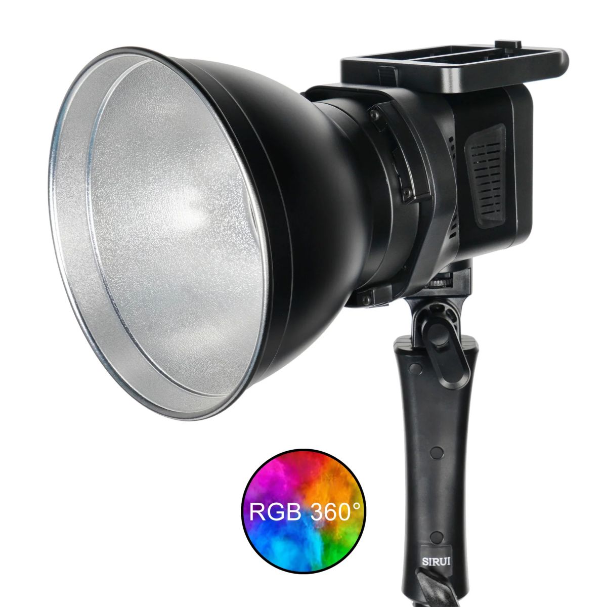 Sirui C60R LED-Dauerlicht RGB-360m-Color 60W - superleise 20dB - Foto- + Videoleuchte