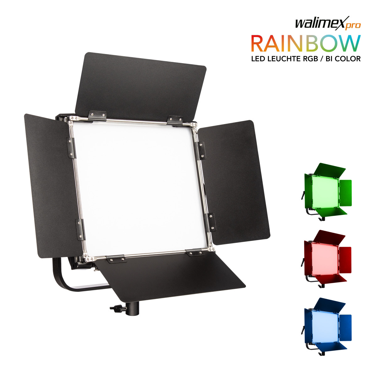 Walimex pro LED Rainbow 100W RGBWW Set 4