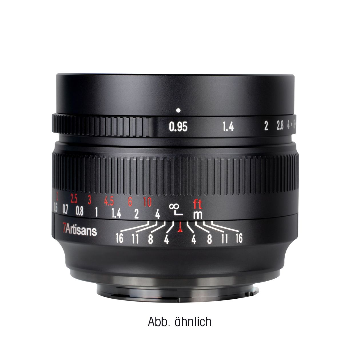 7Artisans 50 mm 1:0,95 für Nikon Z (APS-C)