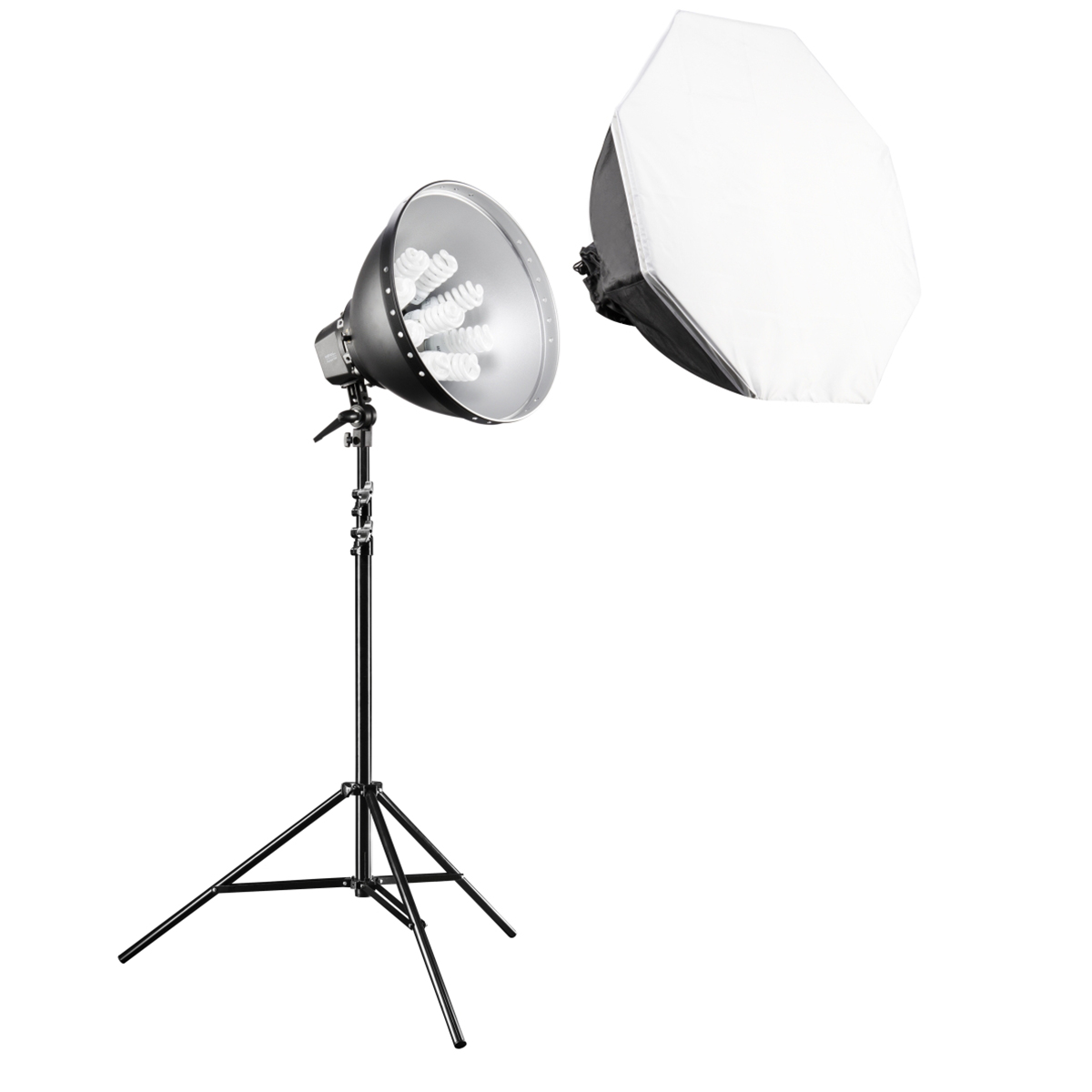 Walimex pro Daylight 1260 Set + Softbox + Stativ