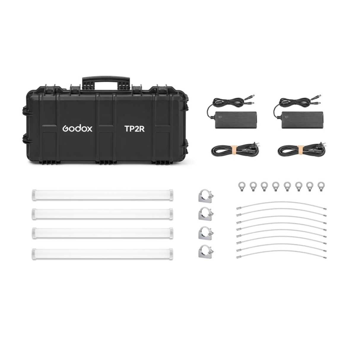 Godox TP2R-K4 4 Light Kit Knowled Pixel Tube Light