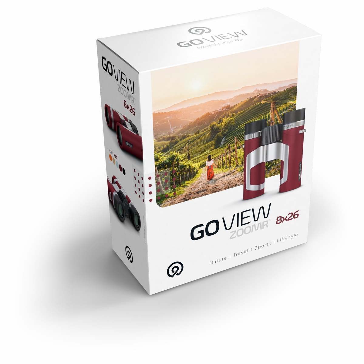 Goview ZOOMR 8x26 Ruby Red