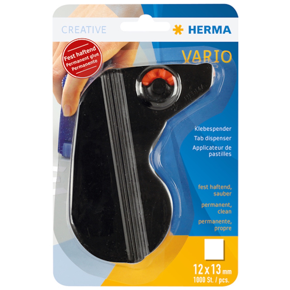 Herma Vario Klebespender sw 1000 Stück