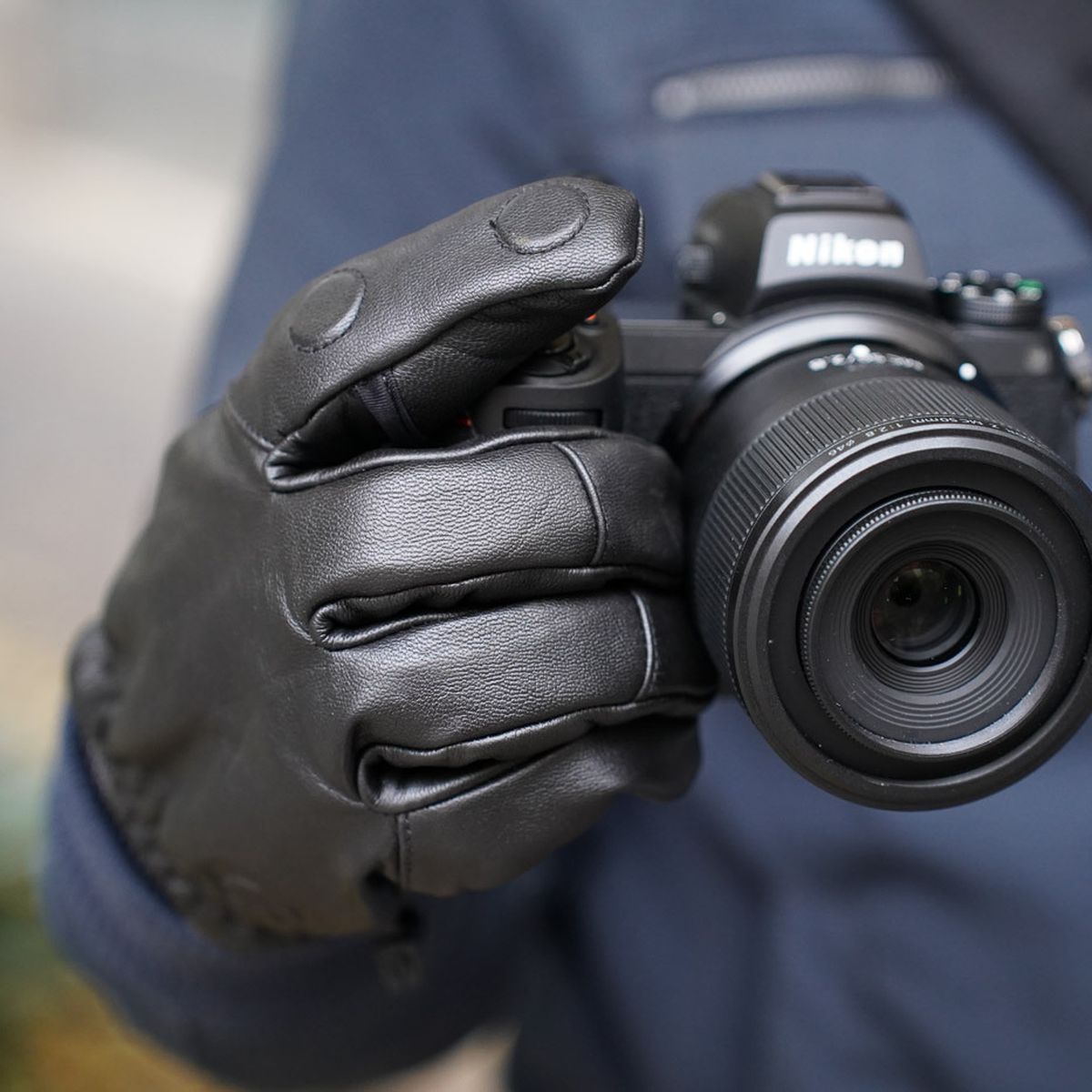 Vallerret Hatchet Leather Glove Black, Leder-Fotohandschuhe XXL Schwarz