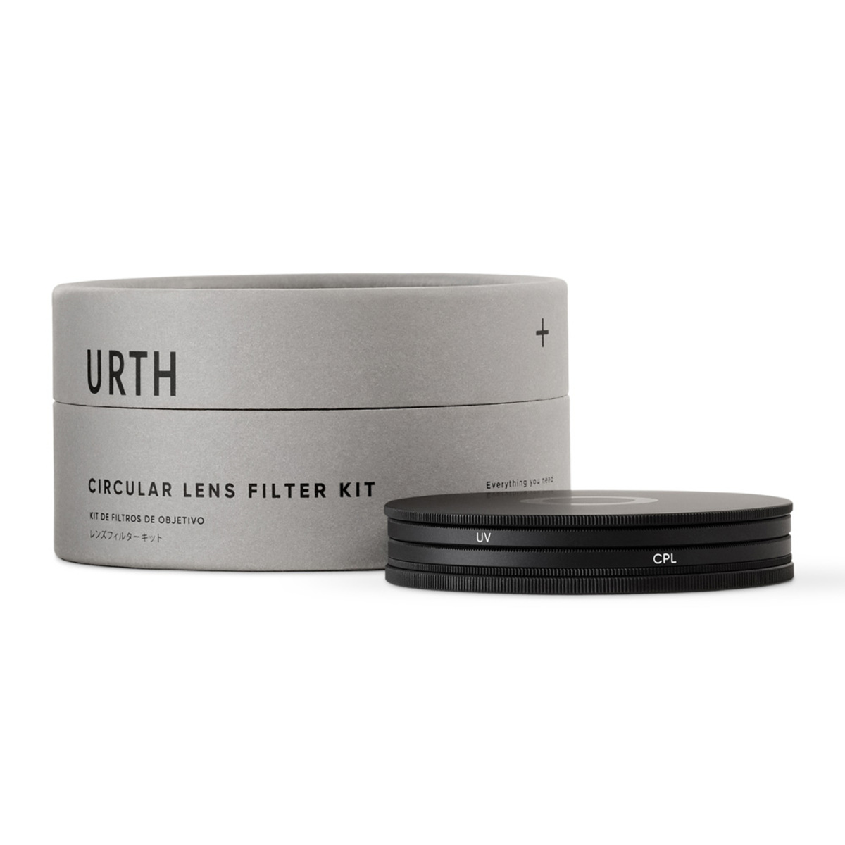 Urth 55mm UV + Circular Polarizing (CPL) Objektivfilter Kit (Plus+)