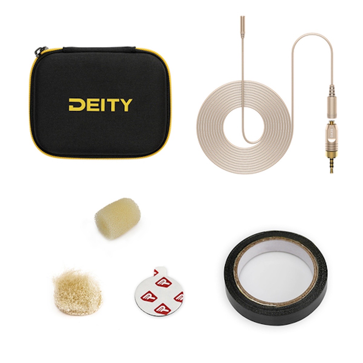 Deity W-Lav Pro DA35 Mikrofon mit Adapter