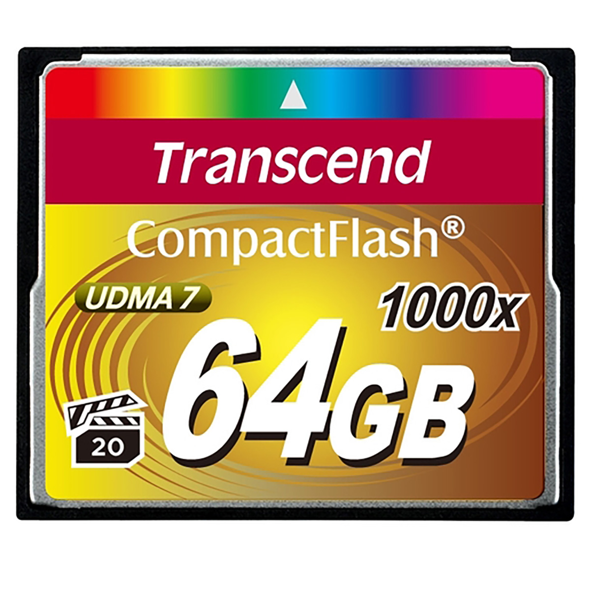Transcend 64 GB CF Ultimate 1000x Compact-Flash 