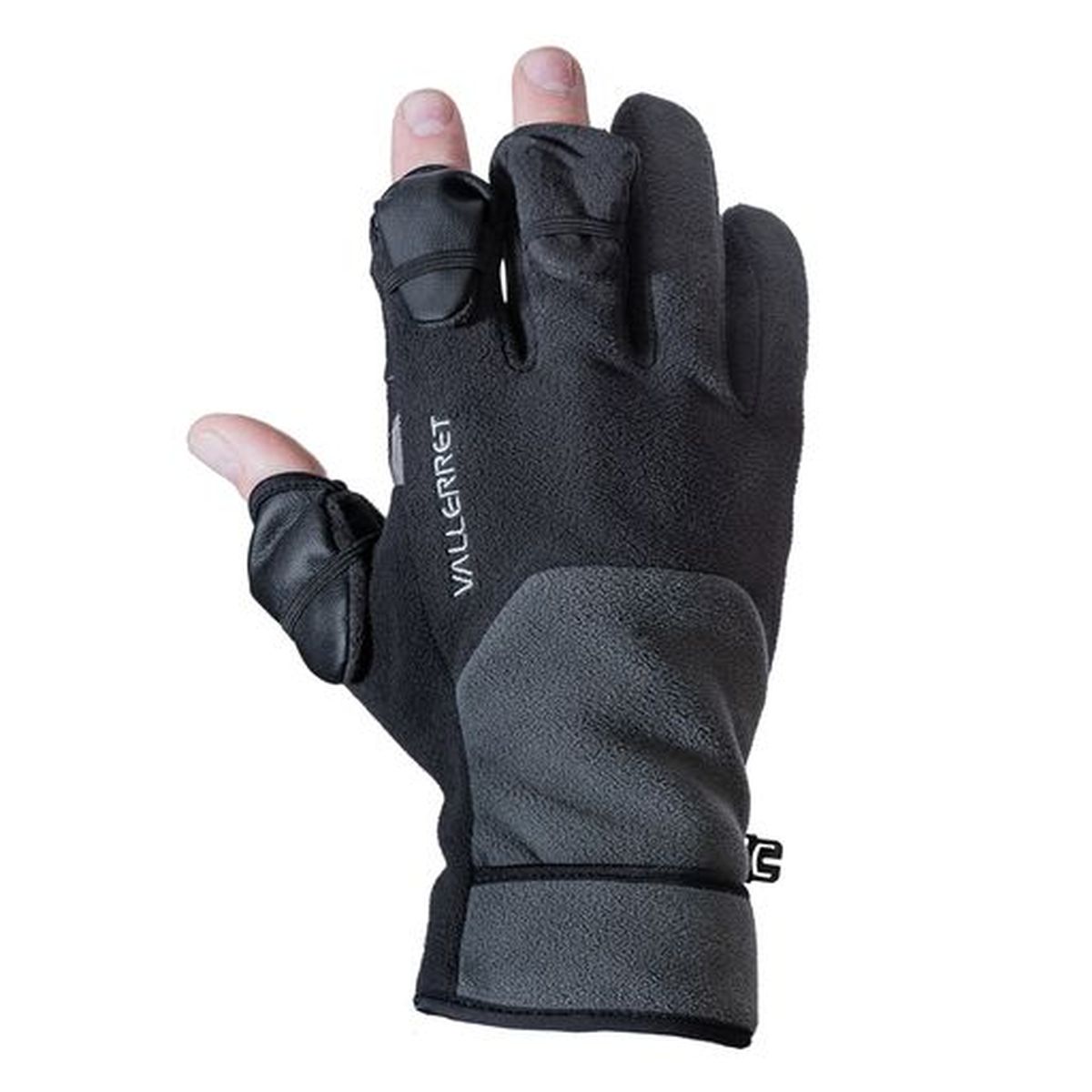 Vallerret Milford Fleece Glove Fotohandschuh L Schwarz