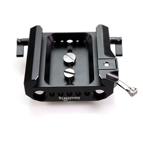 SmallRig 1642 Basisplatte (Arri) mit Dual 15 mm Rod Clamp 