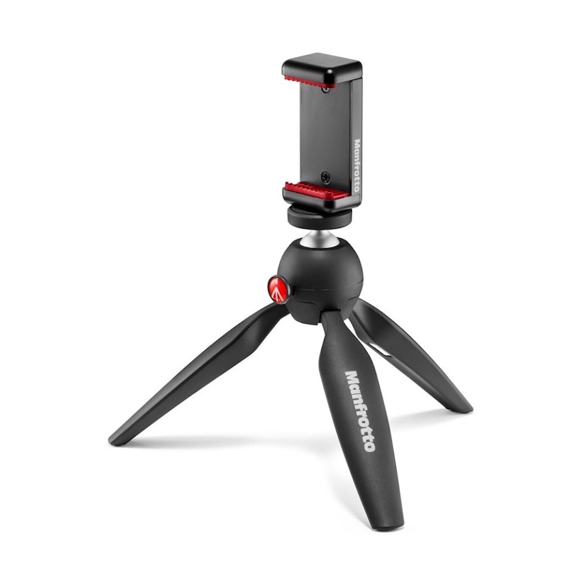 Manfrotto PIXI Mini Stativ mit universeller Smartphone-Klemme