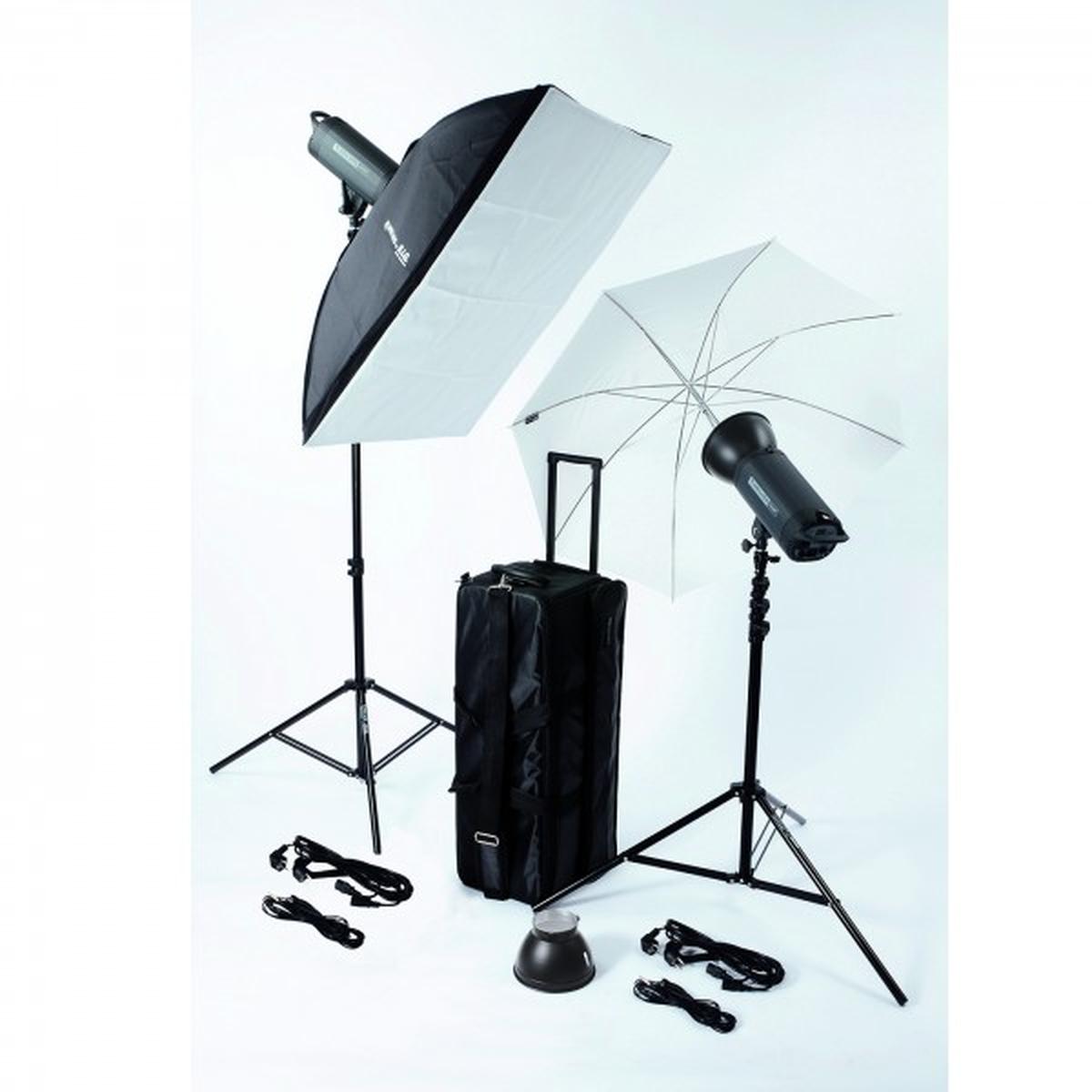 HELIOS 300P III Profi-Blitzstudio 2er-Set