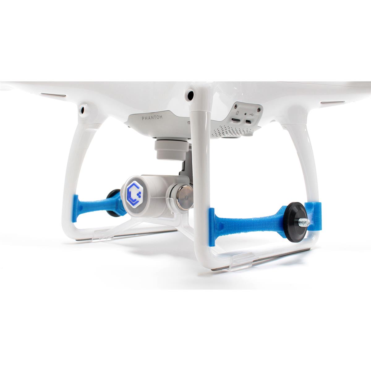 Lume Cube Montageschienen für DJI Phantom 4 Drohne (blau)