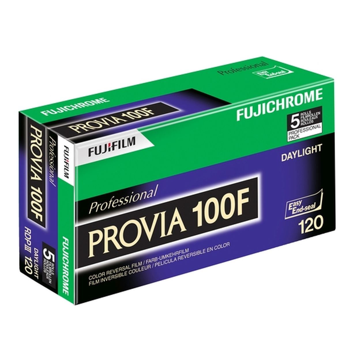 Fujifilm Provia 100 F 120 5er Pack Dia-Rollfilm