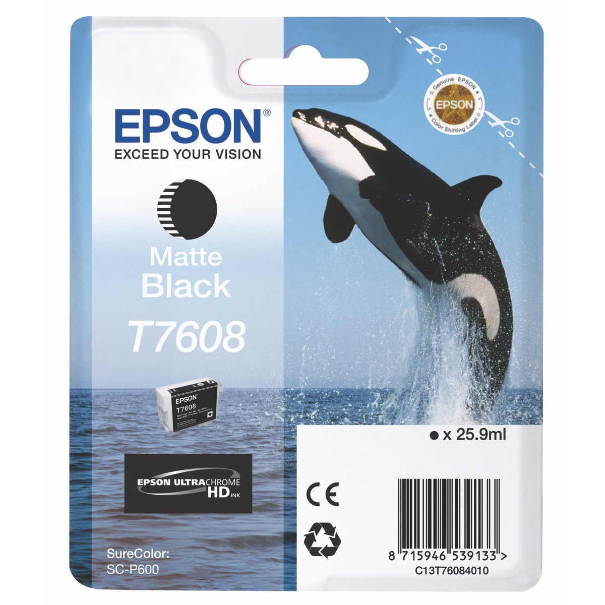 Epson T7608 matte black Tinte