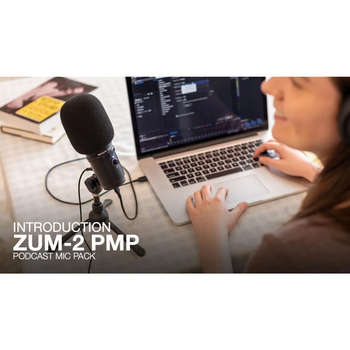 Zoom ZUM-2PMP USB, Podcast Mic Pack Mikrofon-Kit