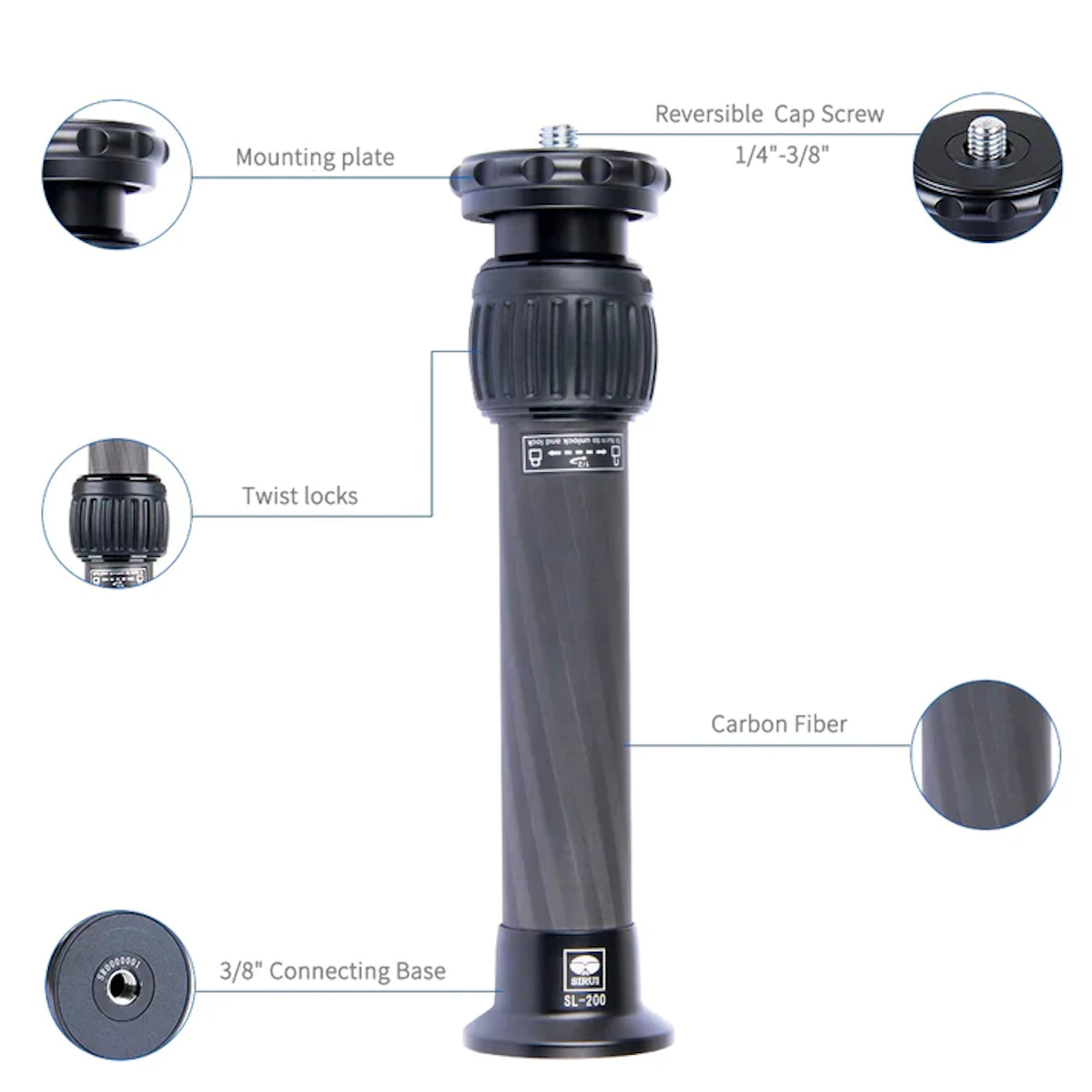 Sirui SL 200 Mittelsäule