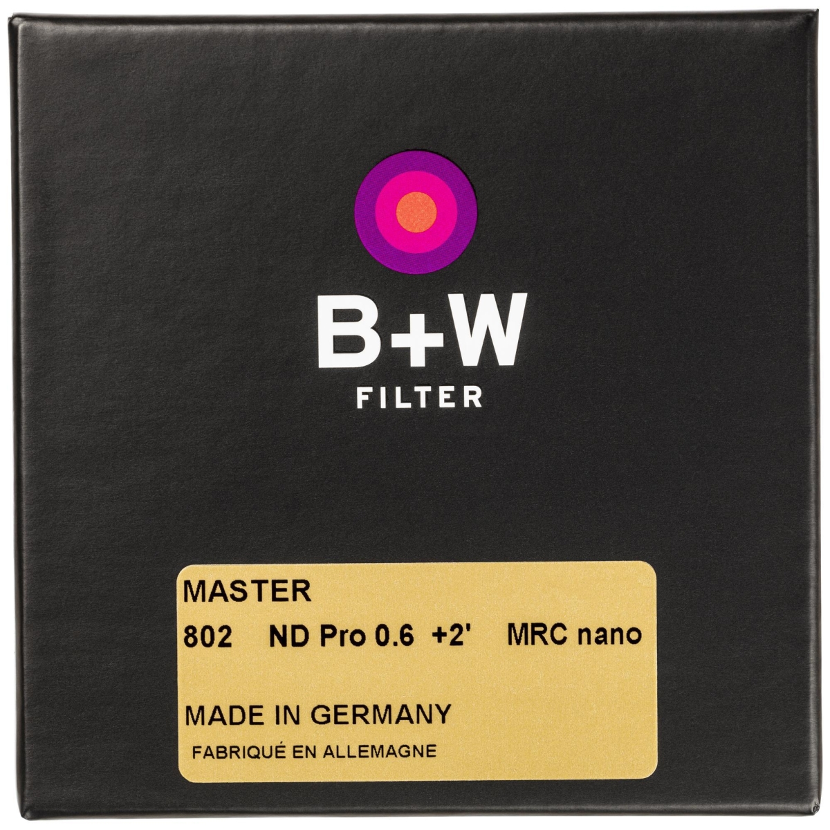 B+W Graufilter 60 mm ND 0,6 Master