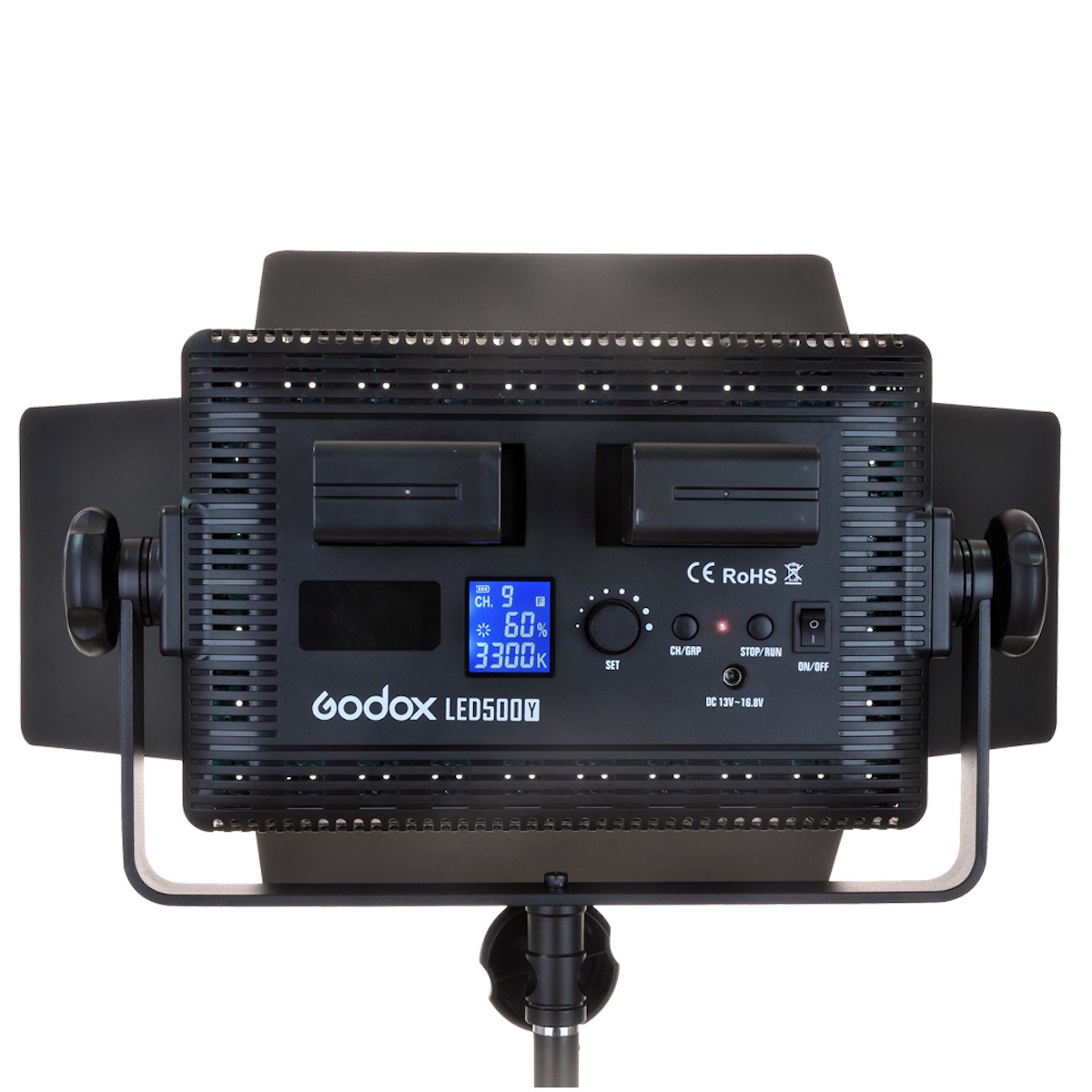 Godox LED 500Y mit Flügeltor 