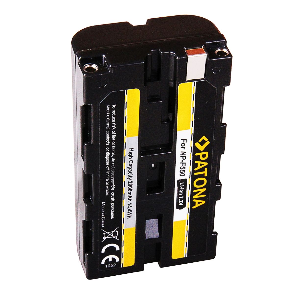 Patona NP-F 550 Li-Ion Akku für Sony 2200 mAh 7,4V 16,3Wh