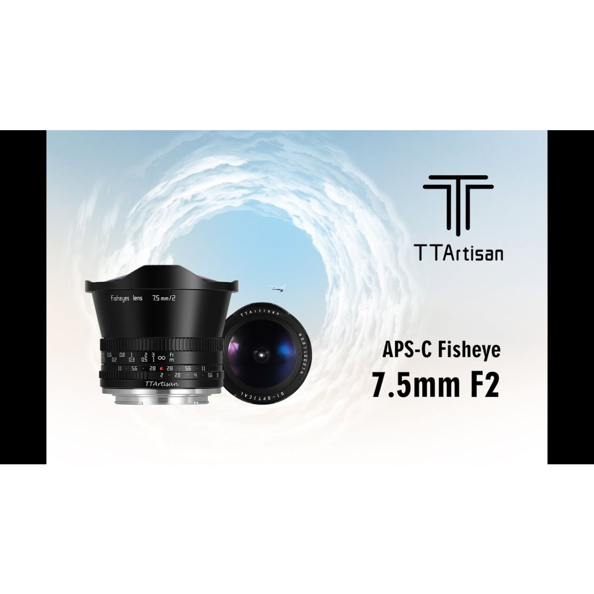 TTArtisan 7,5 mm 1:2 Fisheye für L-Mount (APS-C)