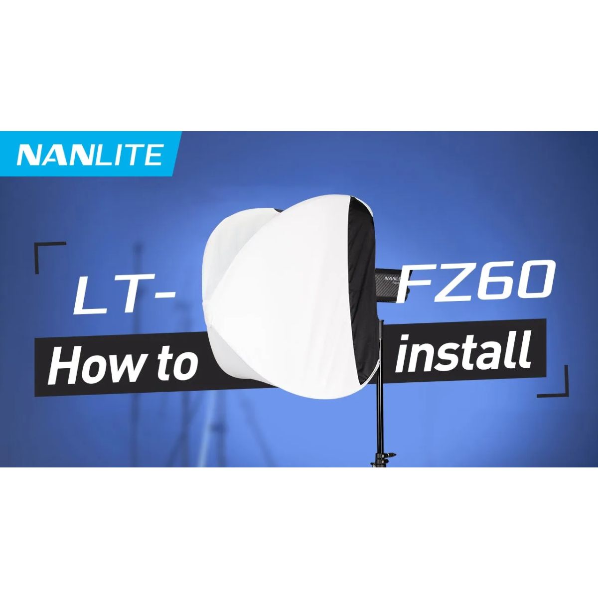 Nanlite LT-FMM-60 Lantern-Softbox Ø45 cm (Forza 60/150)  (FORZA 60/60B)