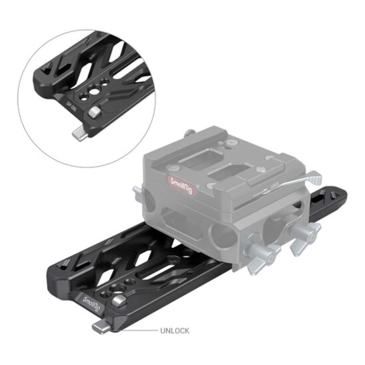 SmallRig 3770 8'' Leichte ARRI-Schwalbenschwanzplatte