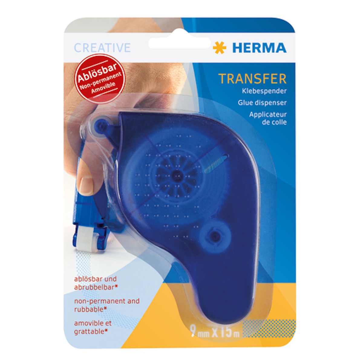 Herma Transferspender blau incl. 15m
