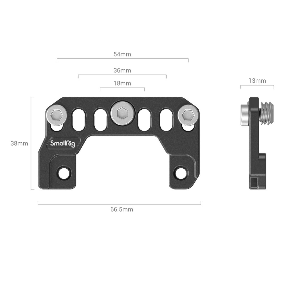 SmallRig 4019 Adapterplatte für Sony FX3 XLR-Griff