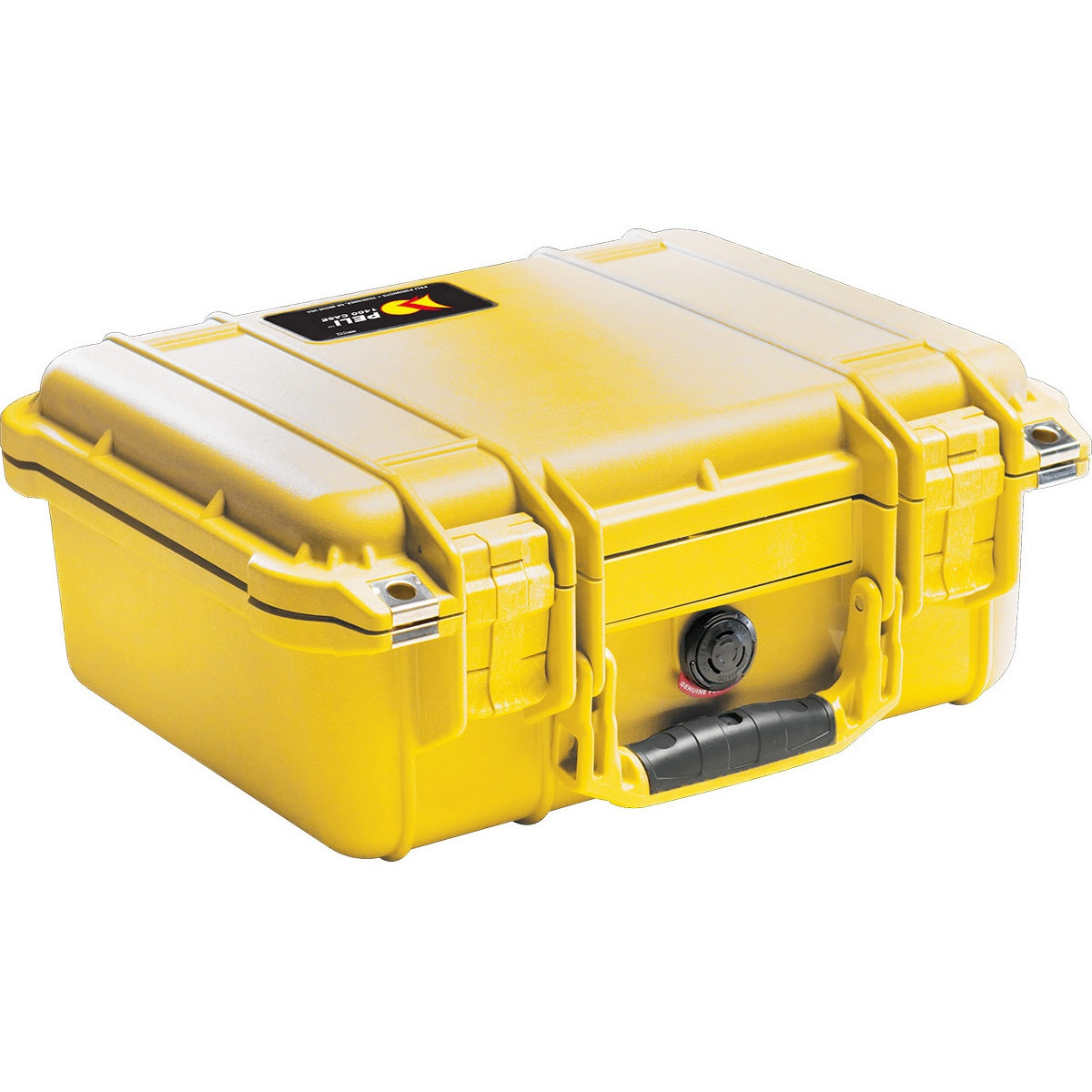 Peli Case 1400 mit Schaumstoff gelb