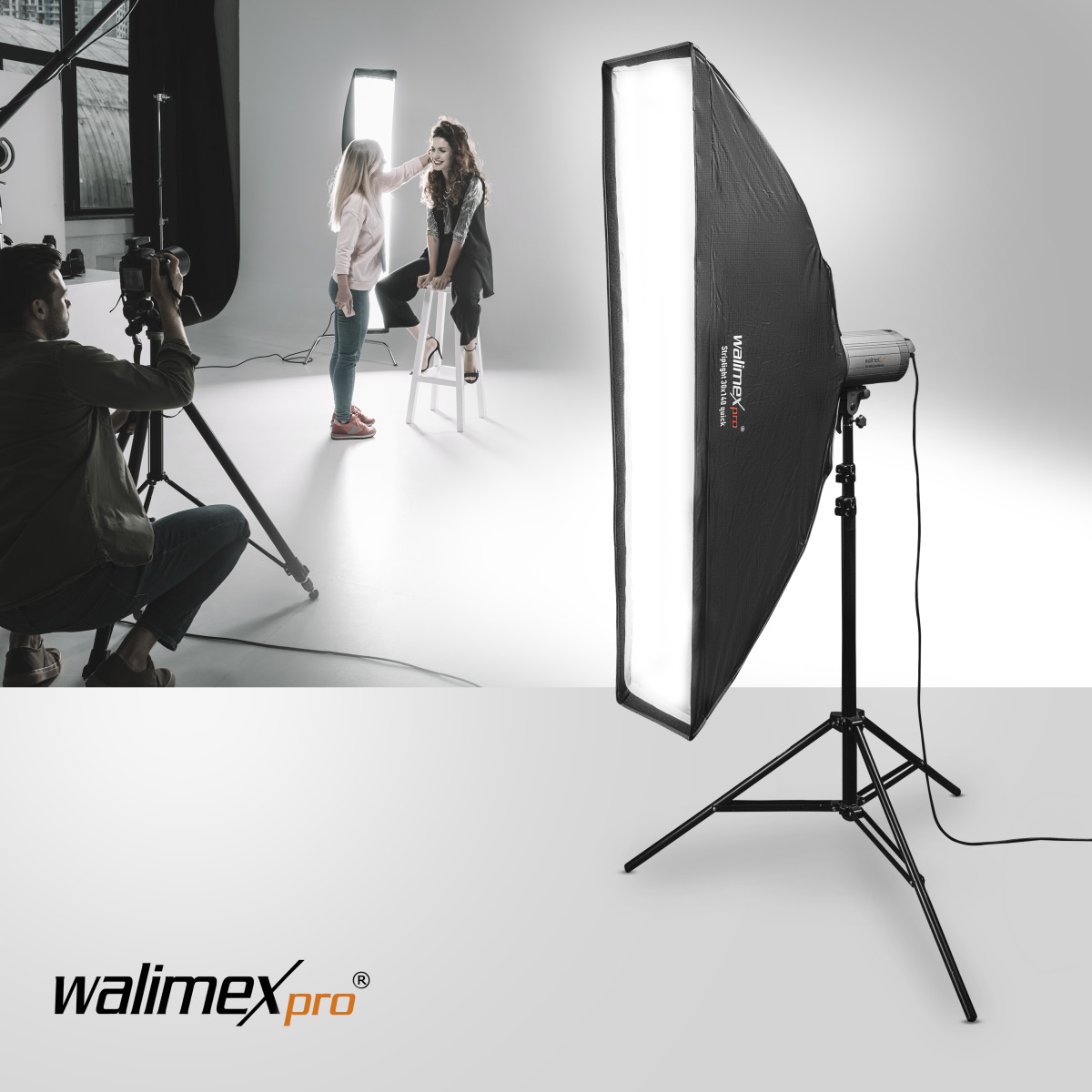 Walimex pro SL Striplight SB QA 30 x 140cm Walimex Pro & K