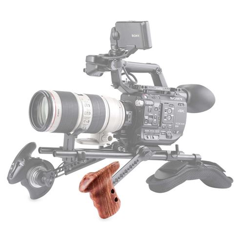 SmallRig 1891 Holzgriff auf linker Seite mit Arri Rosette 