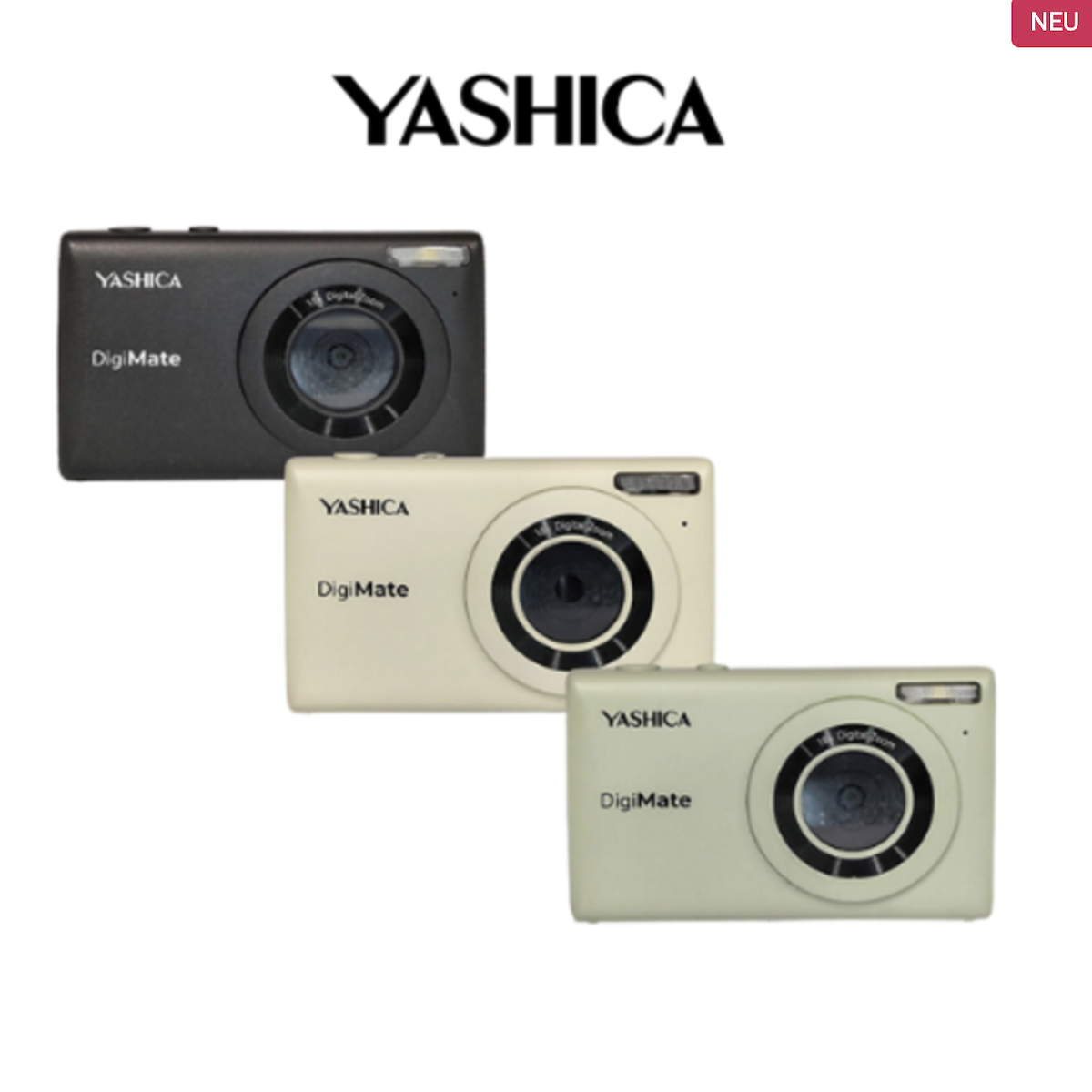 Yashica DigiMate 100 Schwarz