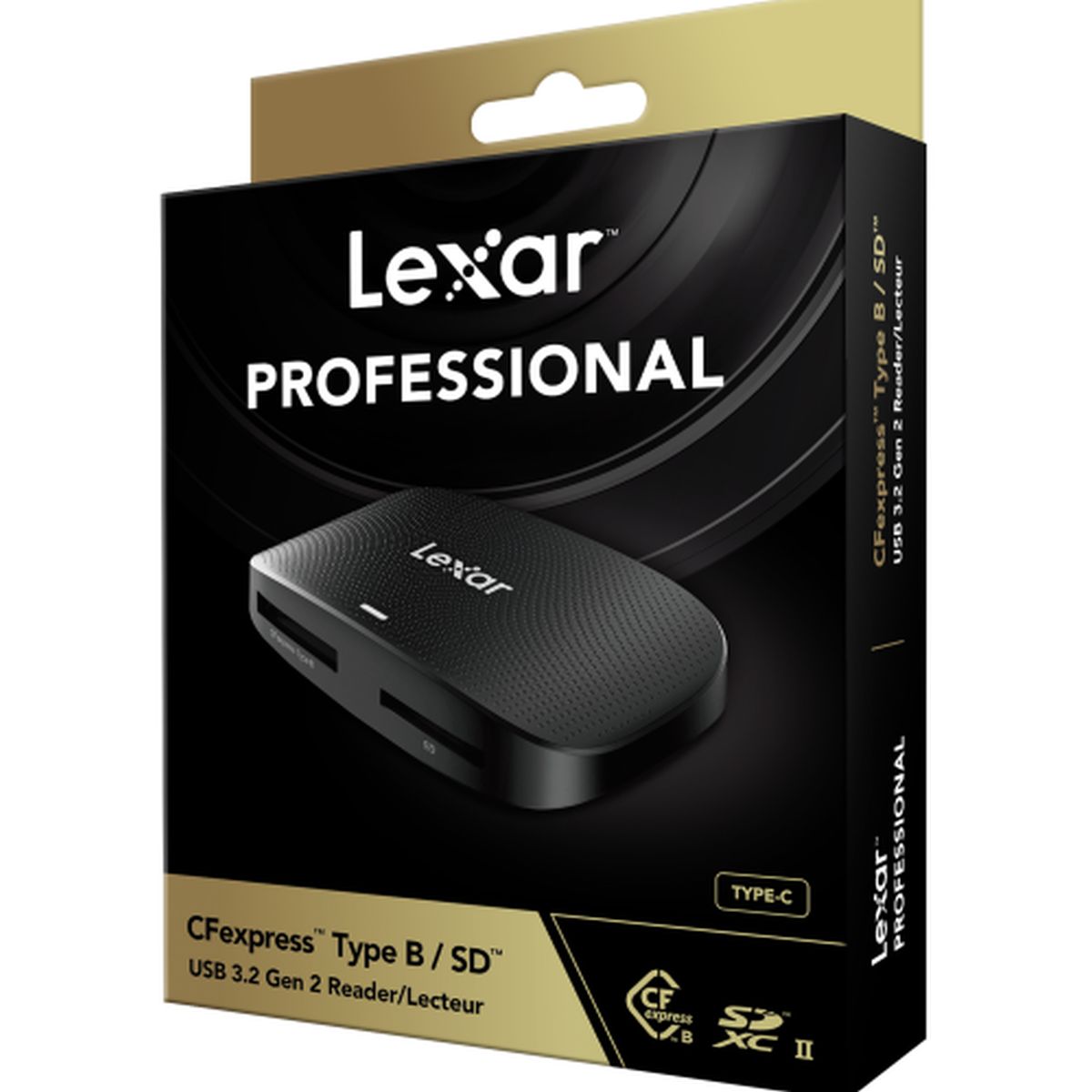 Lexar Professional CFexpress Type B / SD UHS-II USB 3.2 Gen2 Reader