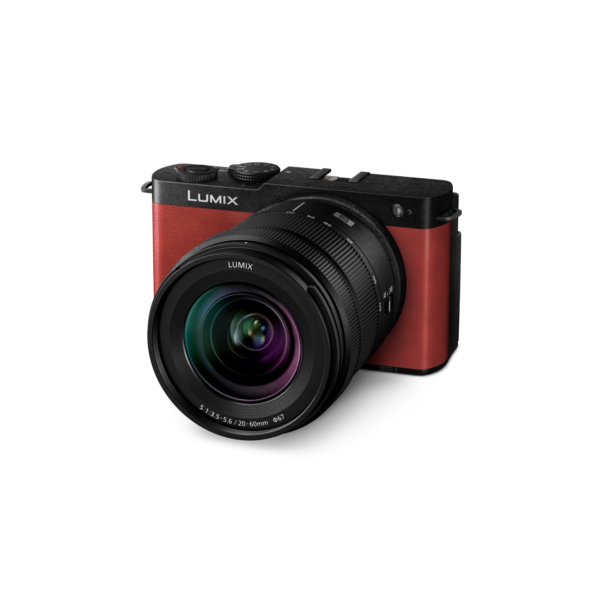 Panasonic Lumix DC-S9 Rot + Panasonic Lumix S 20-60 mm 1:3,5 - 1:5,6