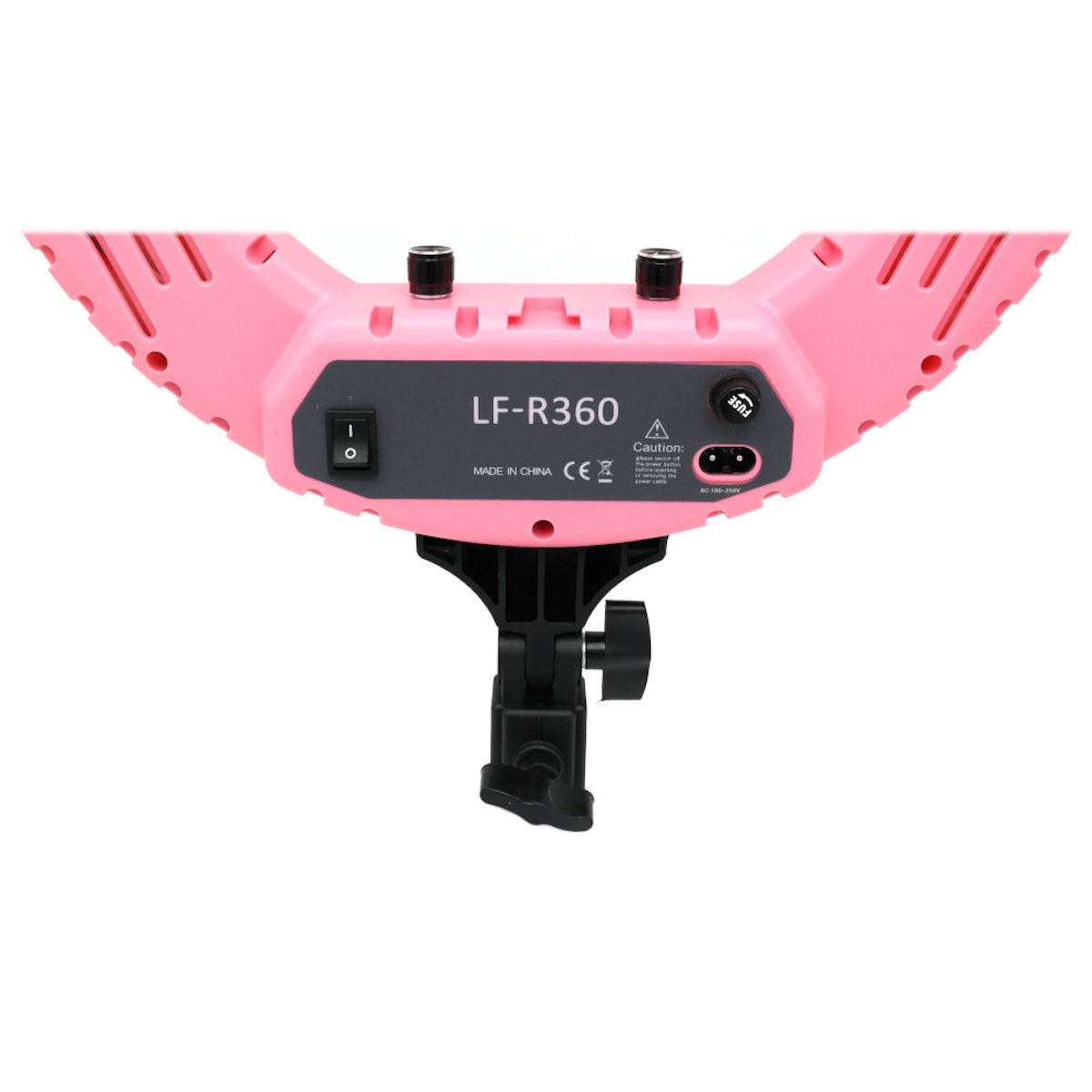 Caruba LED-Ringleuchte 12" Set Rosa