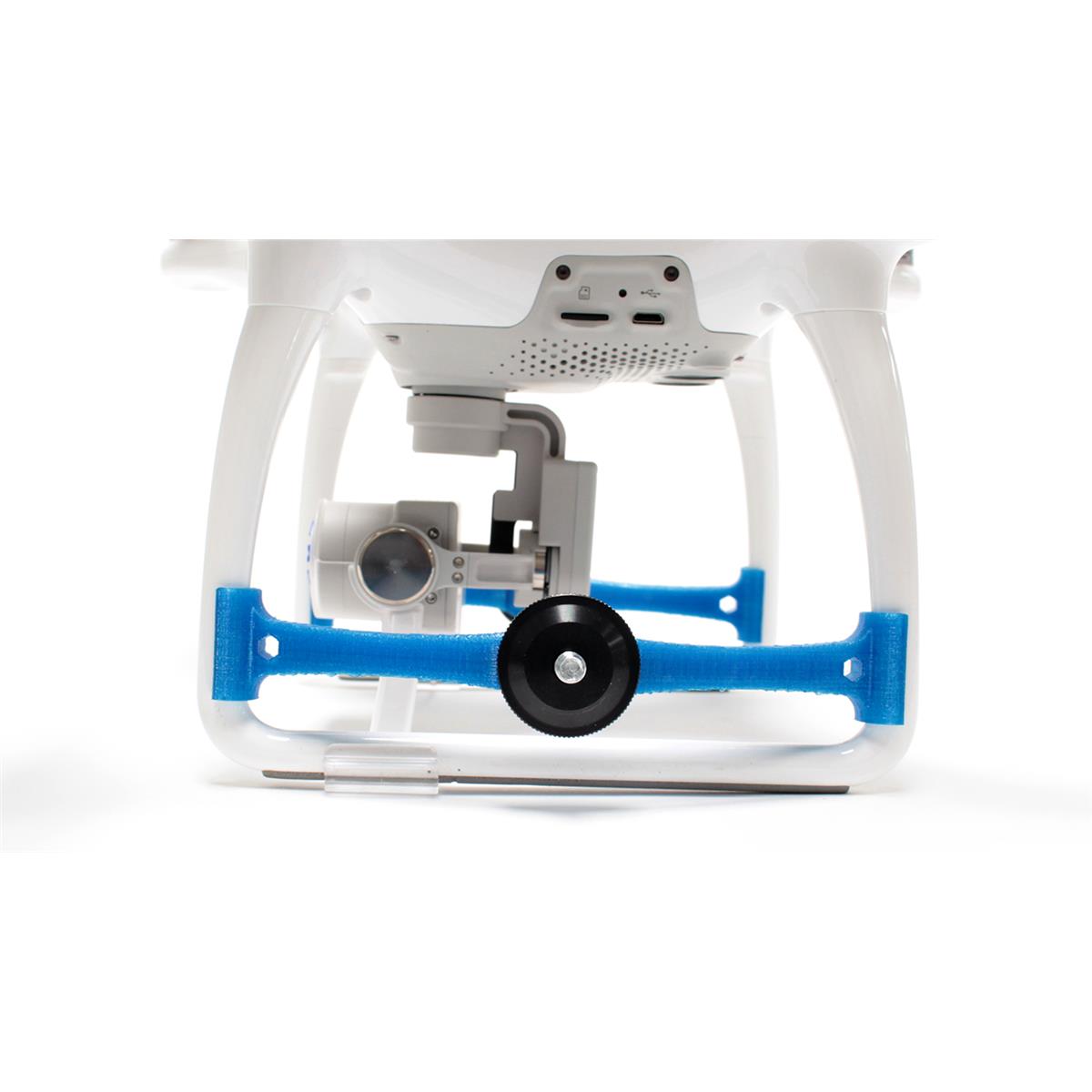 Lume Cube Montageschienen für DJI Phantom 4 Drohne (blau)